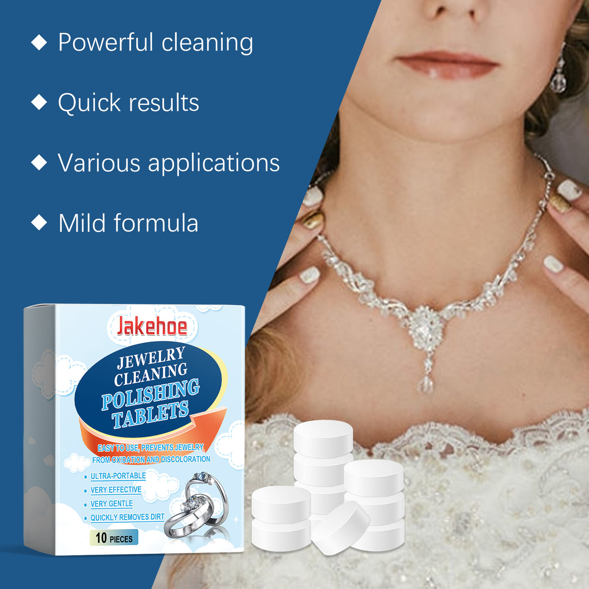 Jewelry Cleaning Tablets for Brighter, Cleaner Pieces