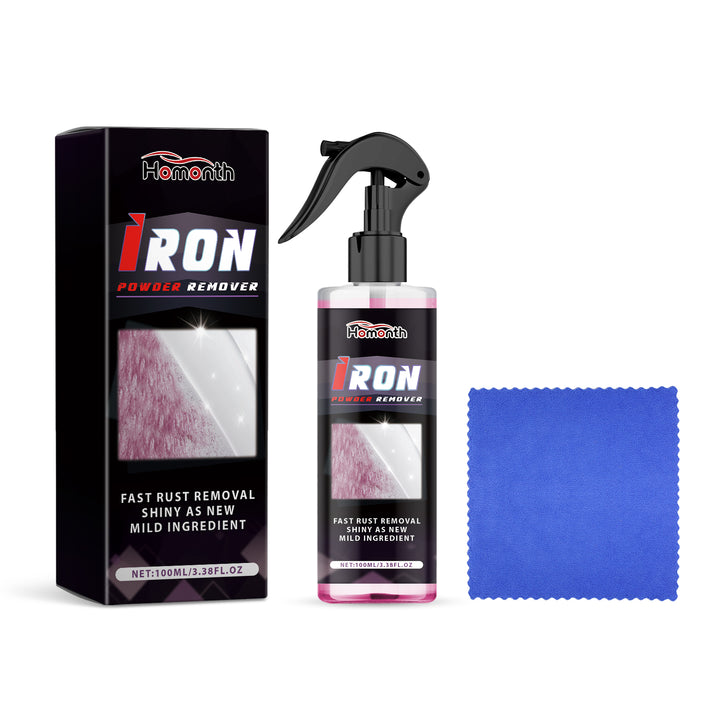 Wheel Rust Remover Spray for a Shiny Car Metal Finish