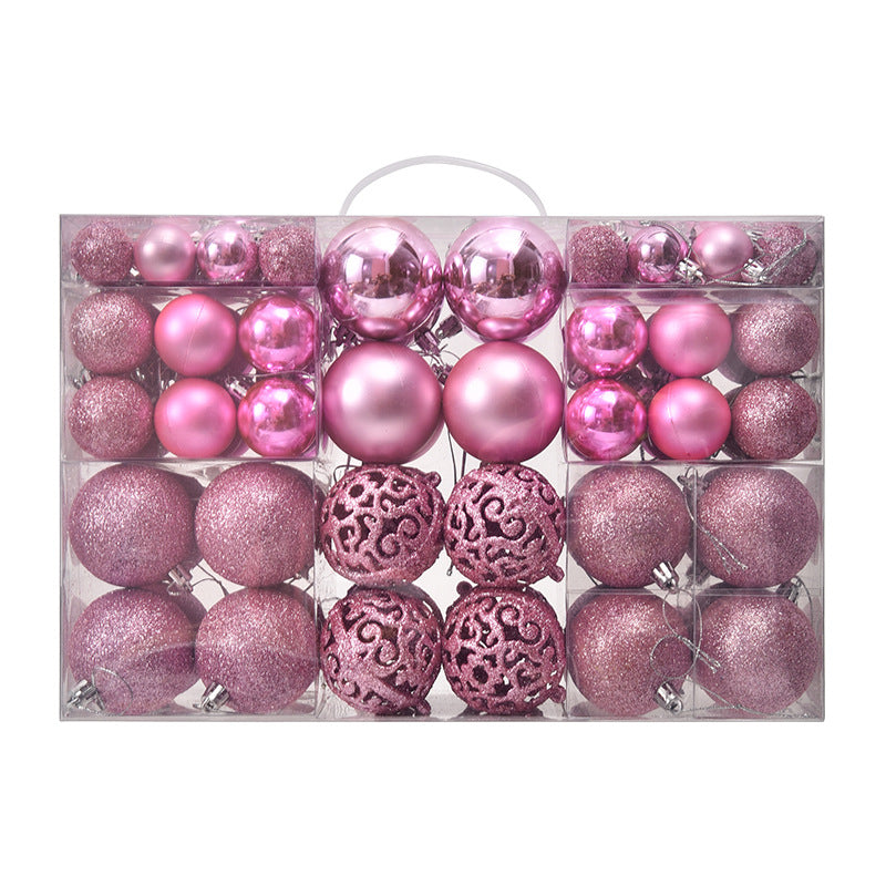 100-Piece Christmas Ornament Ball Set for Full Trees