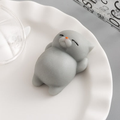 Cat Squishy Stress Relief Toy for Calm Desk Fidgeting