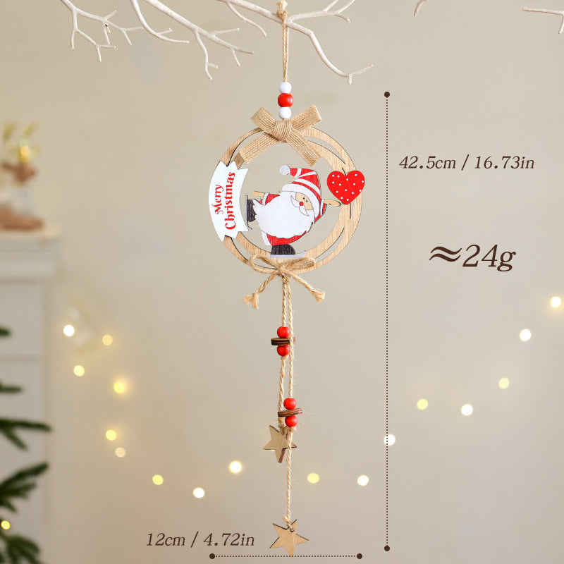 Christmas Wooden Ornaments for Rustic Holiday Decor