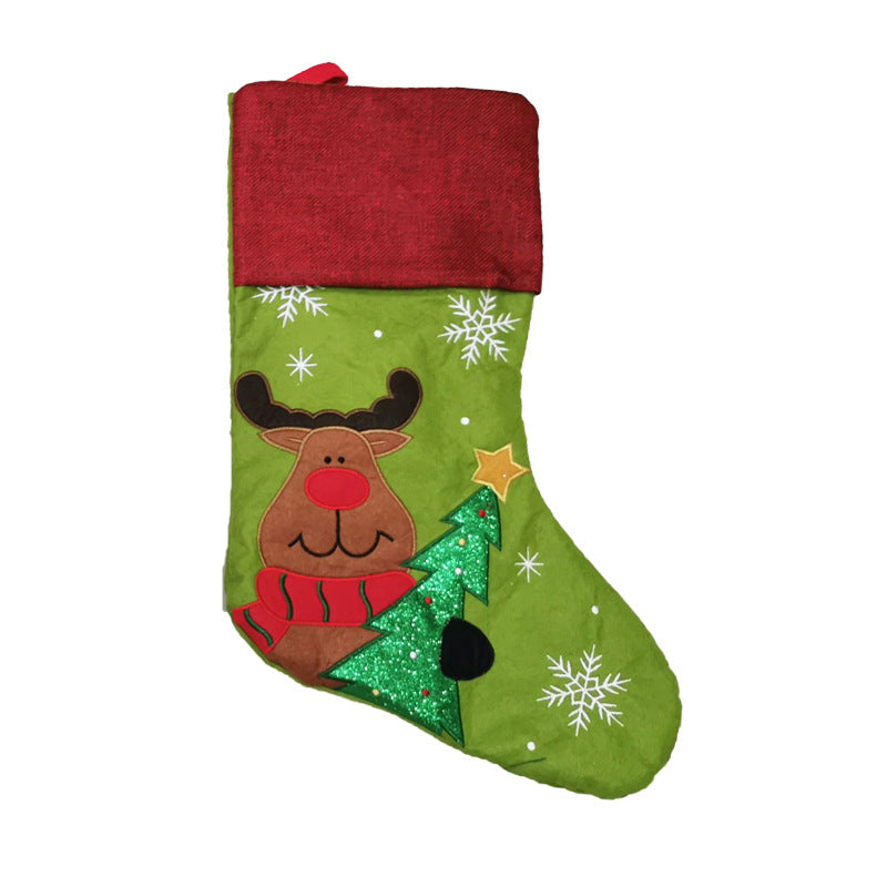 Christmas Stocking Gift Bags for Mantels and Treats