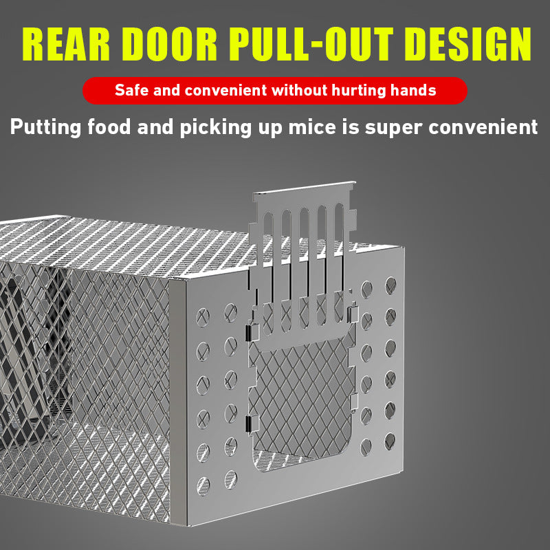 Reusable Mouse Cage Trap That Catches Mice Continuously