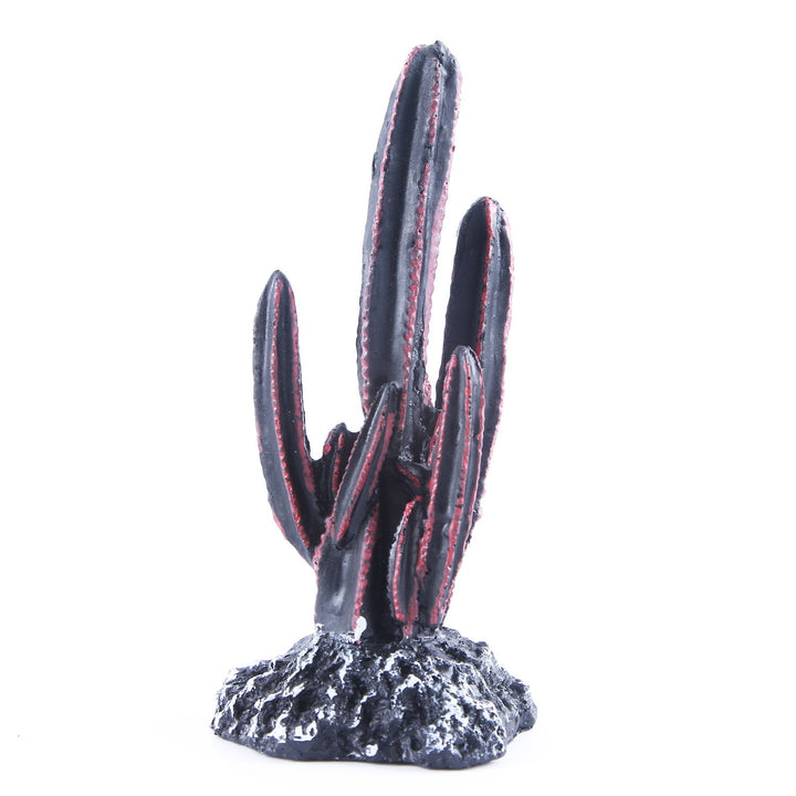 Resin Cactus Aquarium Ornament for Fish Tank Decor