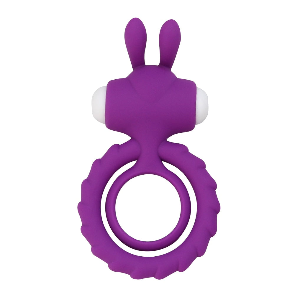 Dual Vibrating Cock Ring for Couple-Focused Play