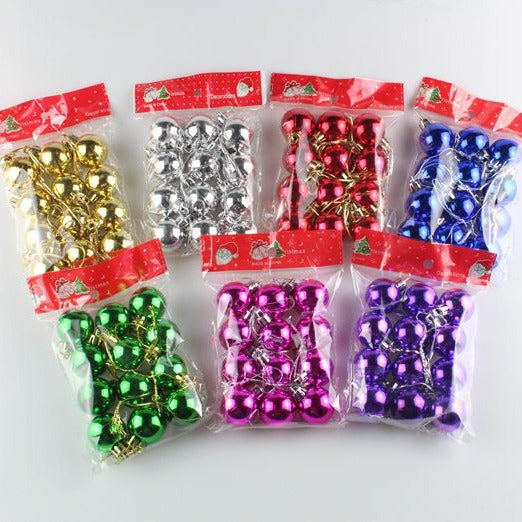 3cm Christmas Baubles for Instant Festive Sparkle