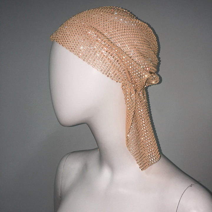 Rhinestone Mesh Headband For Instant Outfit Glamour