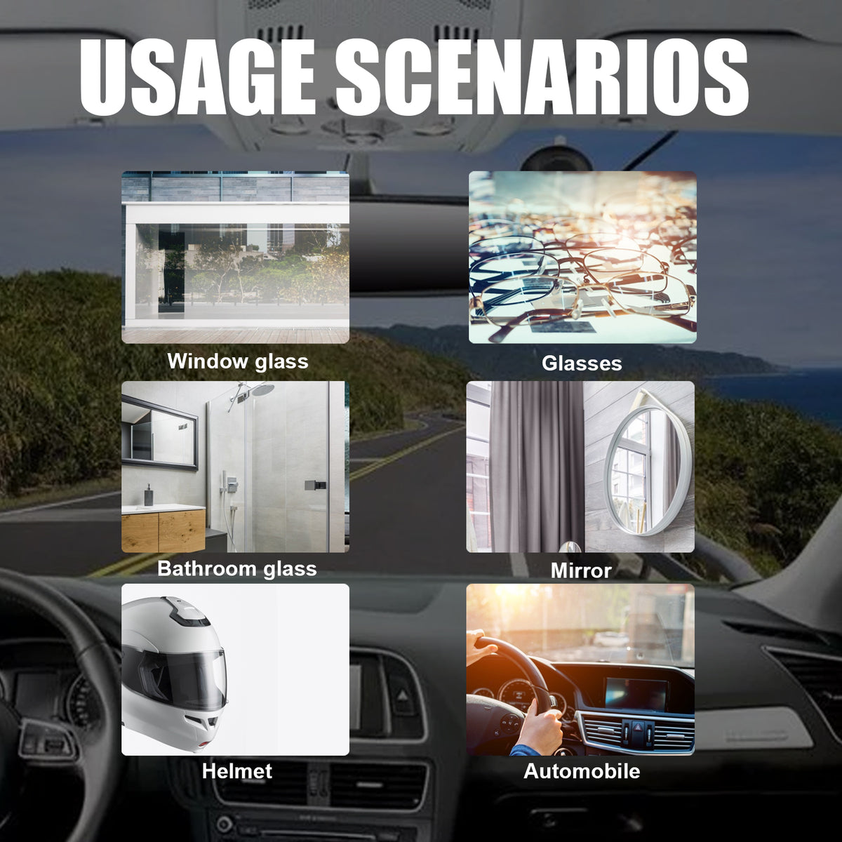 Windshield Washer Tablets for Crystal-Clear Visibility