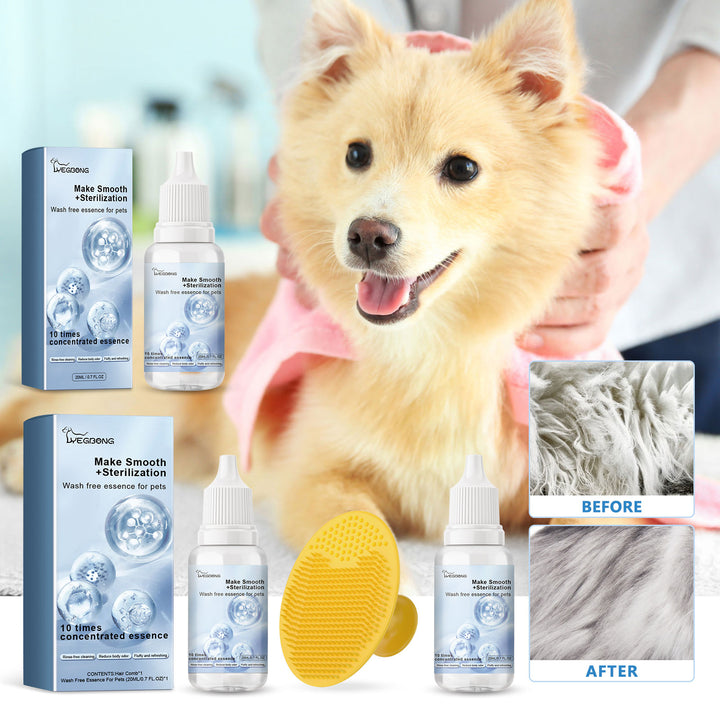 Pet Leave-In Serum Set for Smooth, Fresh Coats Daily