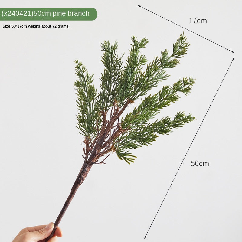 Christmas Pine Branch Decoration for Festive Displays