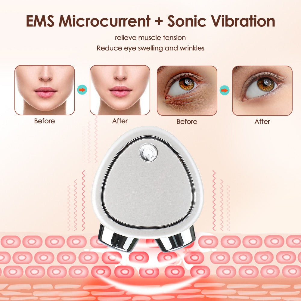 Microcurrent Face Massager — Instant Lift & V‑Face Sculpting