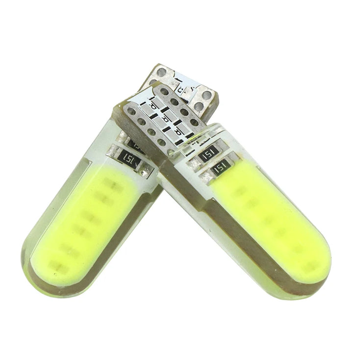LED Parking Light Bulbs T10 — Bright COB Glow, Multiple Colors
