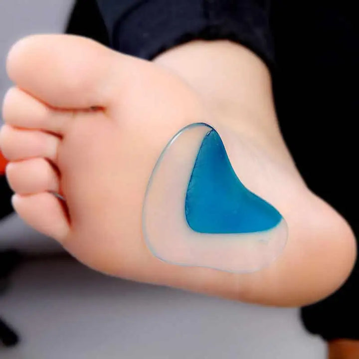 Arch Support Insoles for Flat Feet — Gel Pads with Massage