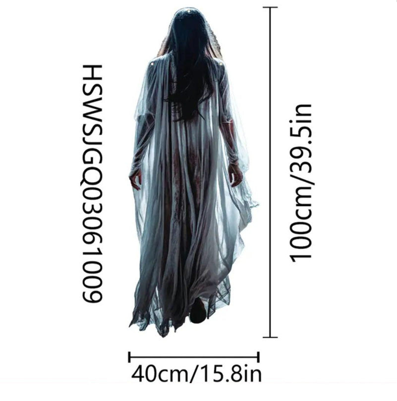Halloween Hanging Cloth Backdrop for Dramatic Spooky Decor