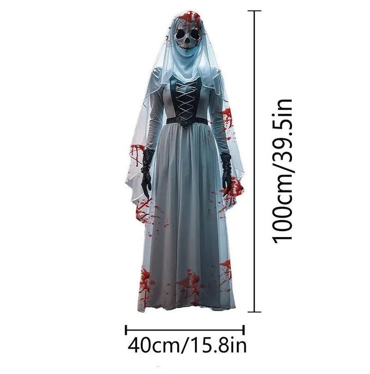 Halloween Hanging Cloth Backdrop for Dramatic Spooky Decor