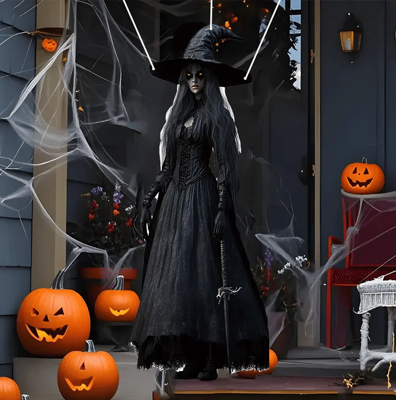 Halloween Hanging Cloth Backdrop for Dramatic Spooky Decor
