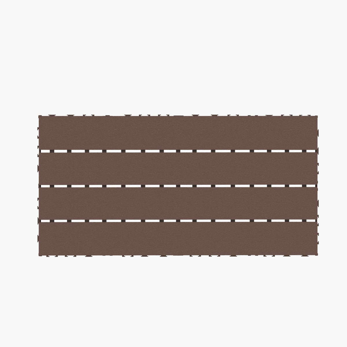 Interlocking Outdoor Deck Tiles: Snap-Together Wood Look