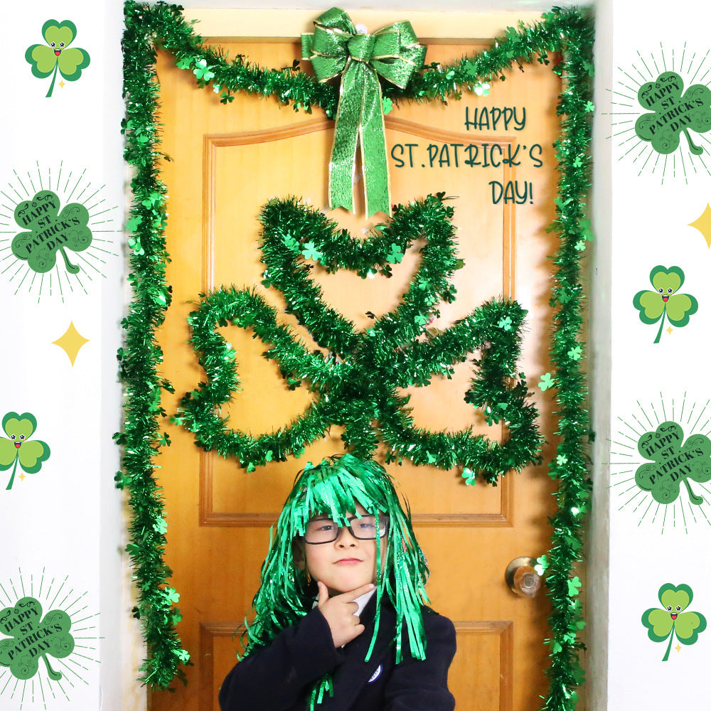 Shamrock Garland 2m St. Patrick's Day Party Decoration