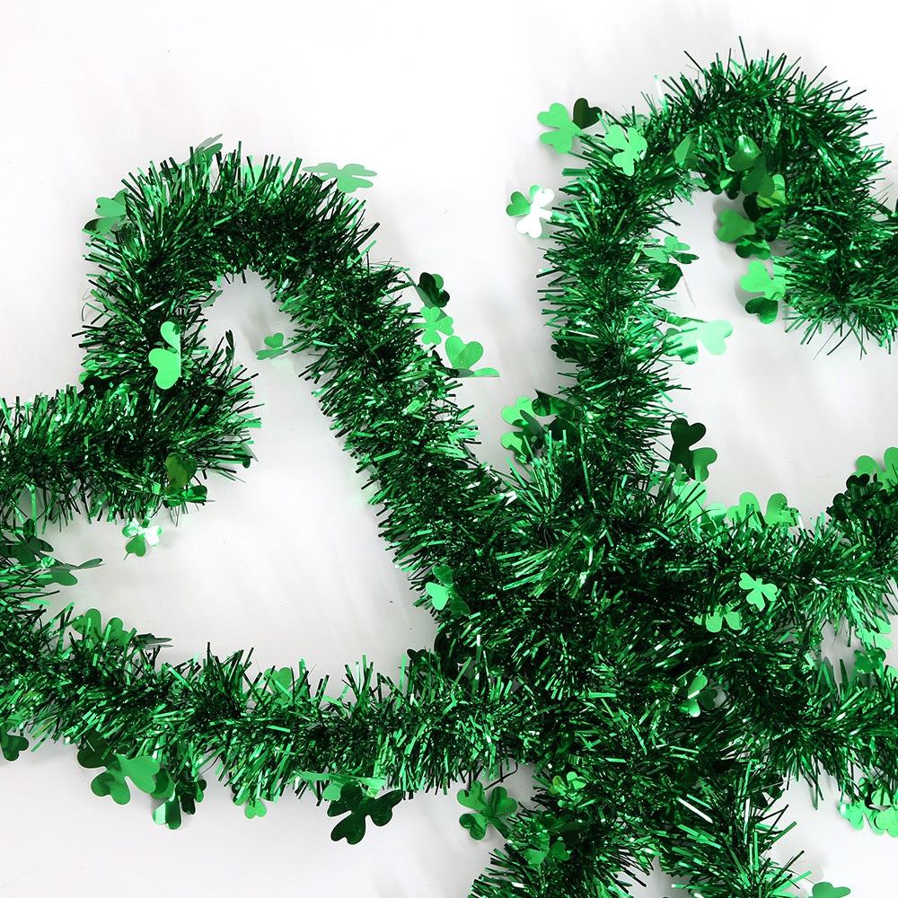 Shamrock Garland 2m St. Patrick's Day Party Decoration