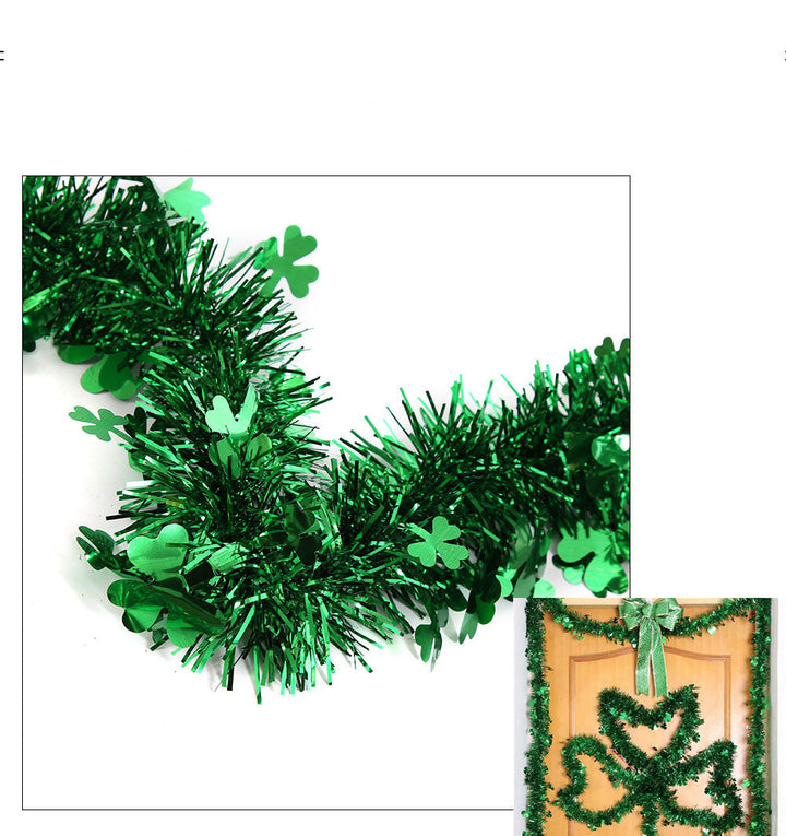 Shamrock Garland 2m St. Patrick's Day Party Decoration