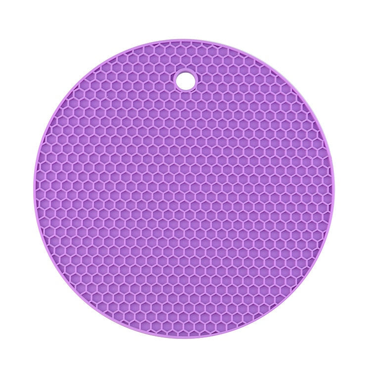 Heat Resistant Silicone Table Mat and Drink Coaster Set
