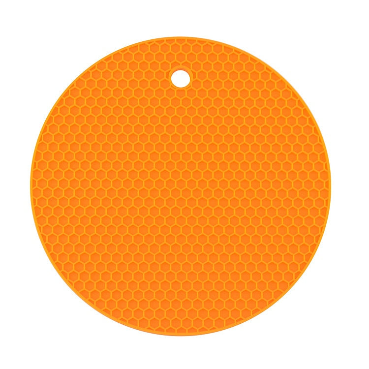 Heat Resistant Silicone Table Mat and Drink Coaster Set