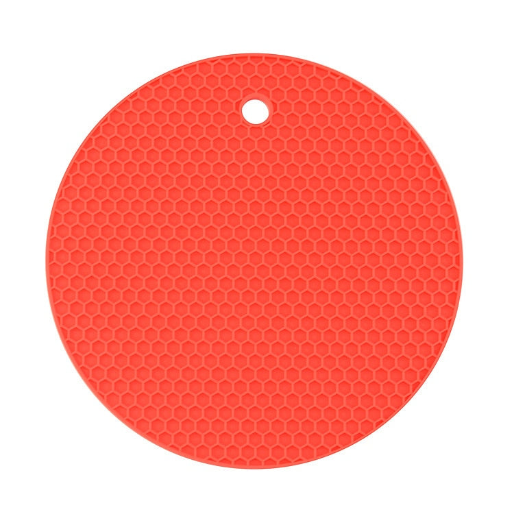Heat Resistant Silicone Table Mat and Drink Coaster Set