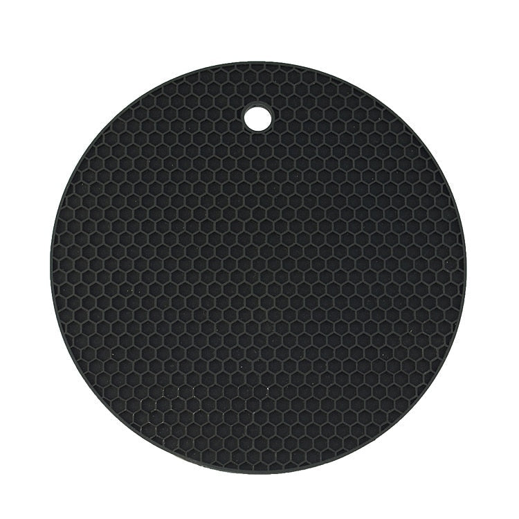 Heat Resistant Silicone Table Mat and Drink Coaster Set