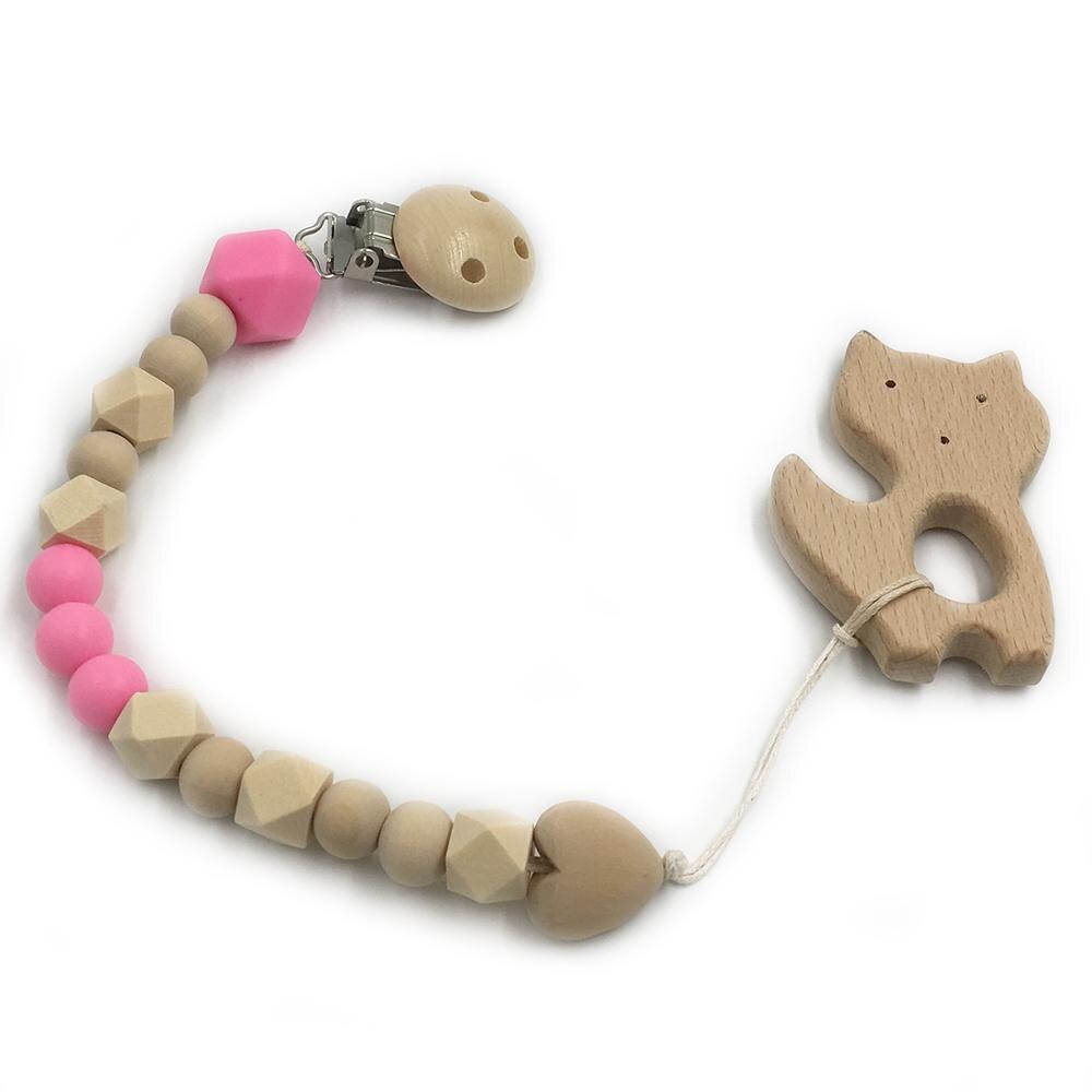 Wooden Baby Teether Set for Easy Little-Hand Grip