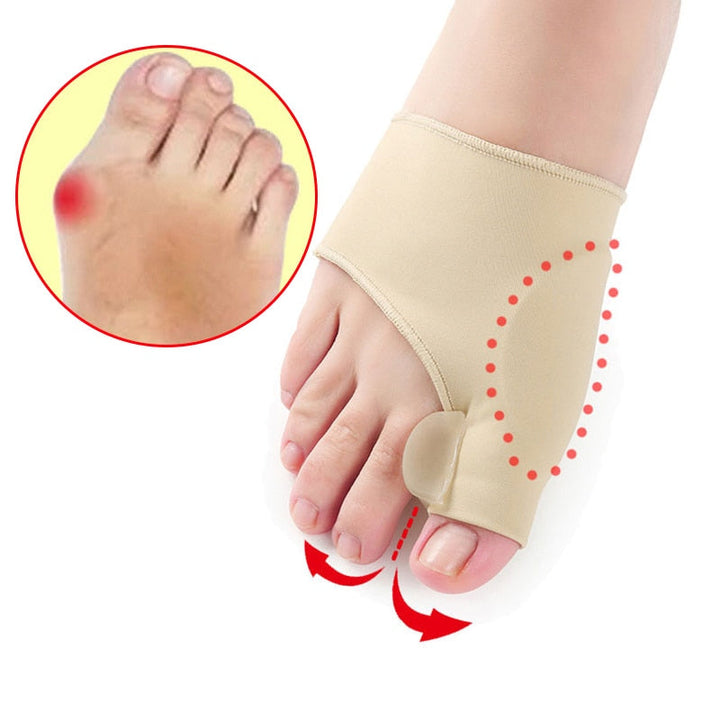 Bunion Toe Separator Sleeve with Gel Pad for Big Toe Pain