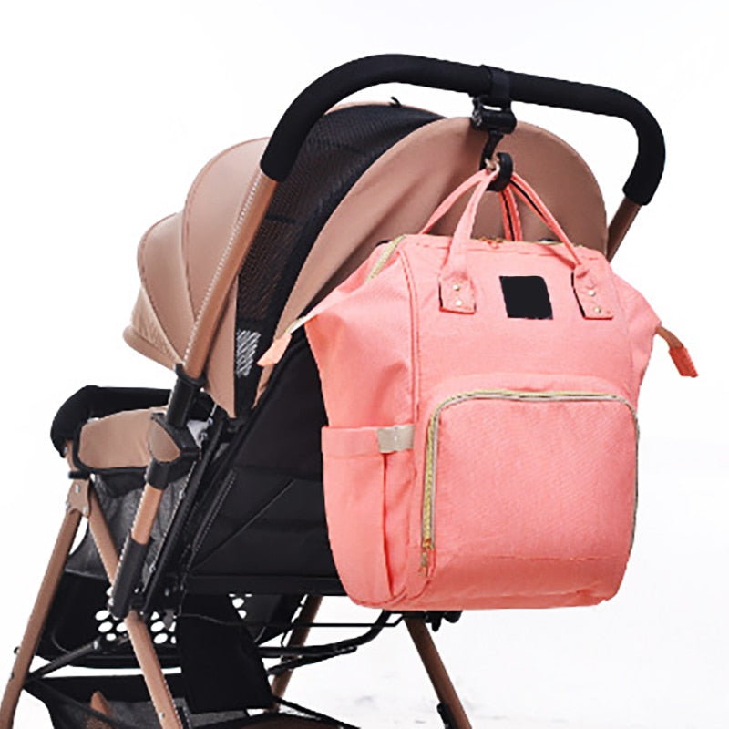 Baby Stroller Hooks For Easy, Secure Diaper Bag Access