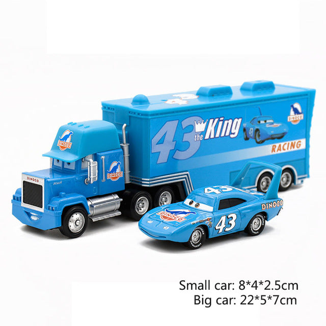Disney Pixar Cars Toy Set: Compact Racing Playtime