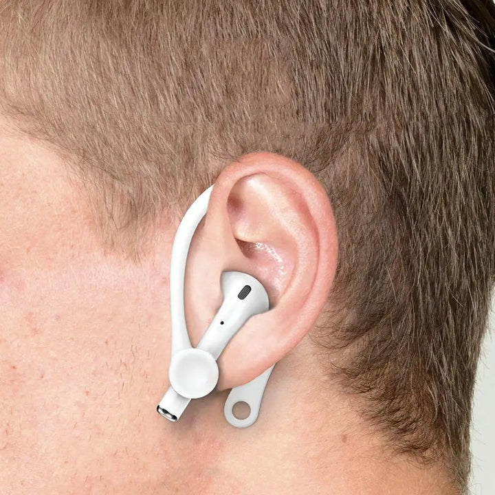 Anti-Fall Silicone AirPods Ear Hooks for Running & Workouts