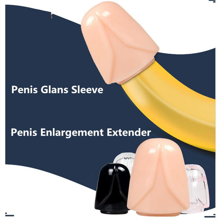 Penis Glans Sleeve Set for Couples | Added Coverage