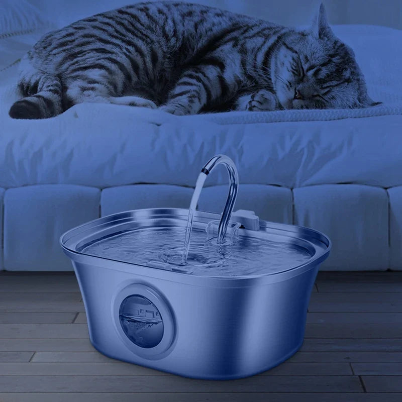 3.2L Cat Water Fountain for Fresh, Flowing Hydration