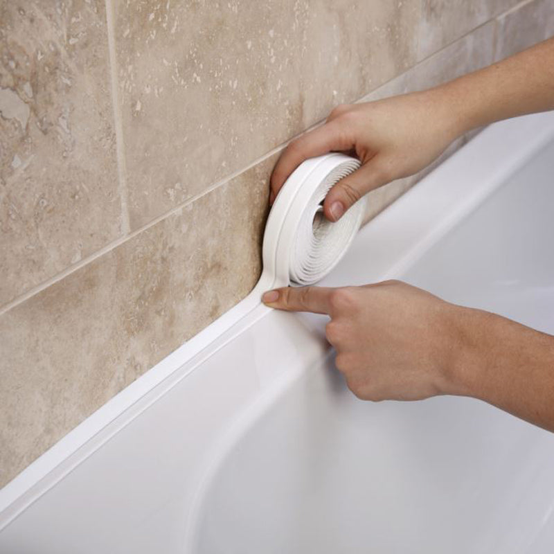 Waterproof Bathroom Sealing Strip, Self-Adhesive PVC Tape