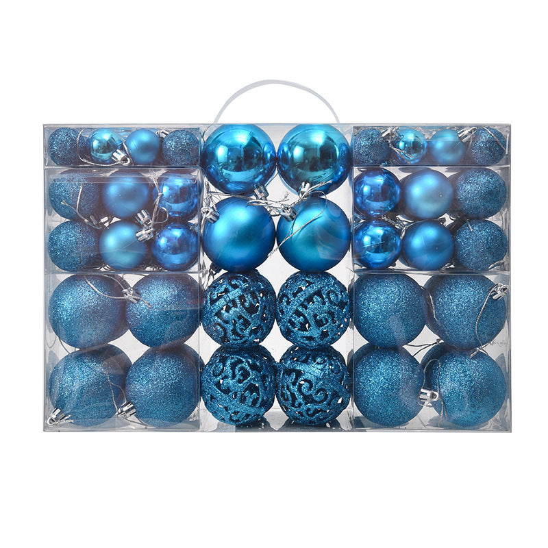 100-Piece Christmas Ornament Ball Set for Full Trees