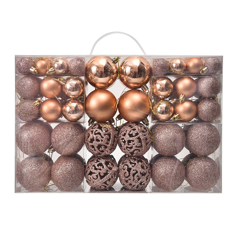 100-Piece Christmas Ornament Ball Set for Full Trees