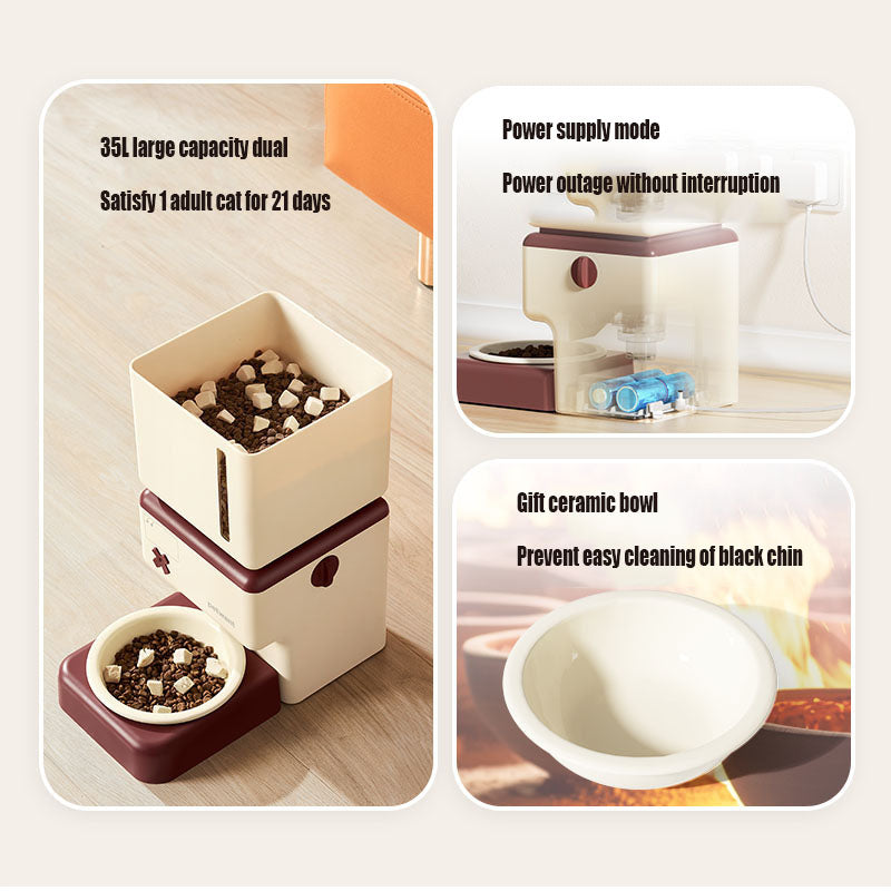 3.5L Automatic Pet Feeder With Remote App Control