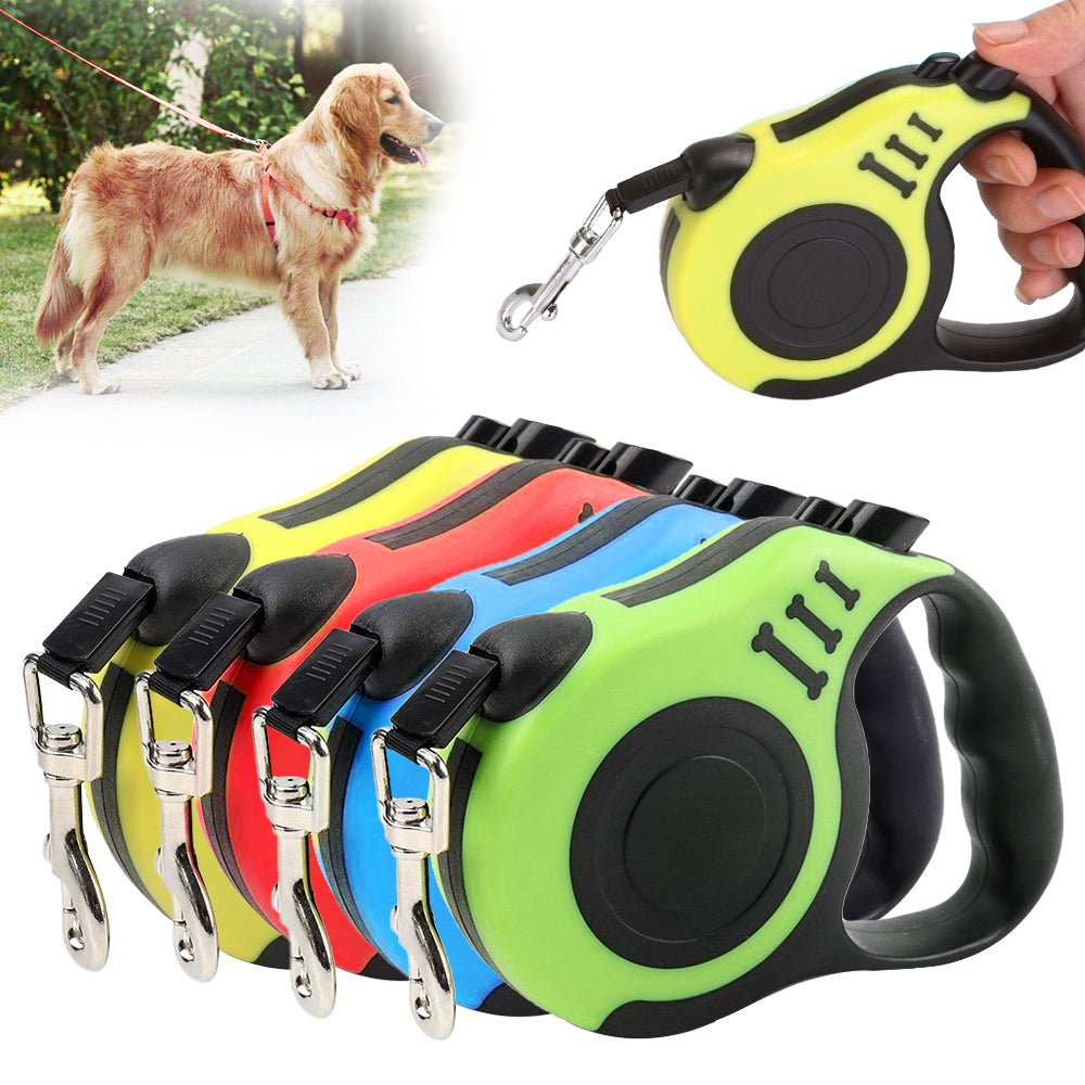 Retractable Dog Leash for Controlled, Flexible Walks