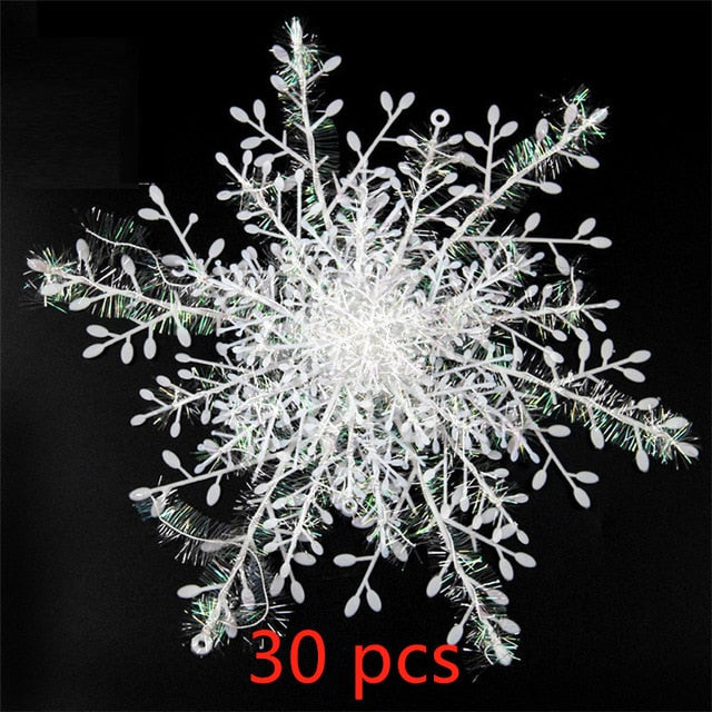 Christmas Snowflake Ornaments for Winter Wonderland