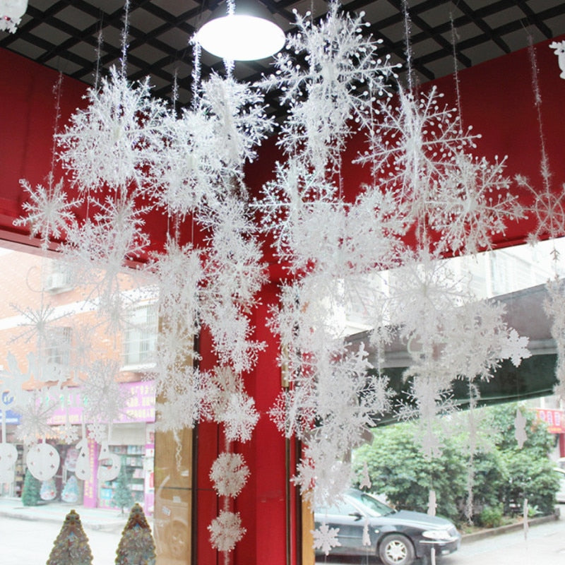 Christmas Snowflake Ornaments for Winter Wonderland