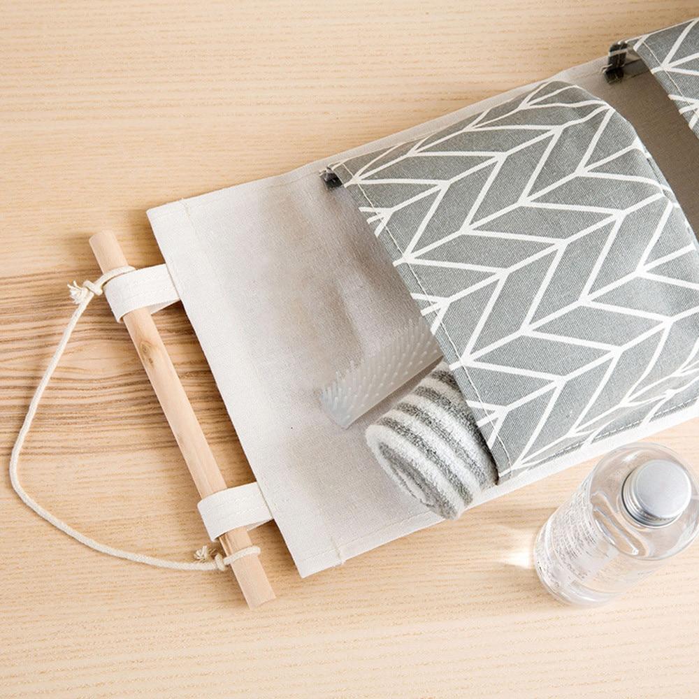 Wall Hanging Storage Organizer with Pockets for Small Rooms
