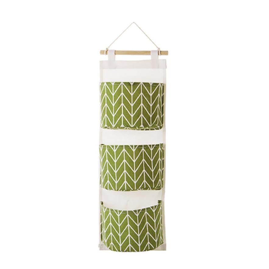 Wall Hanging Storage Organizer with Pockets for Small Rooms
