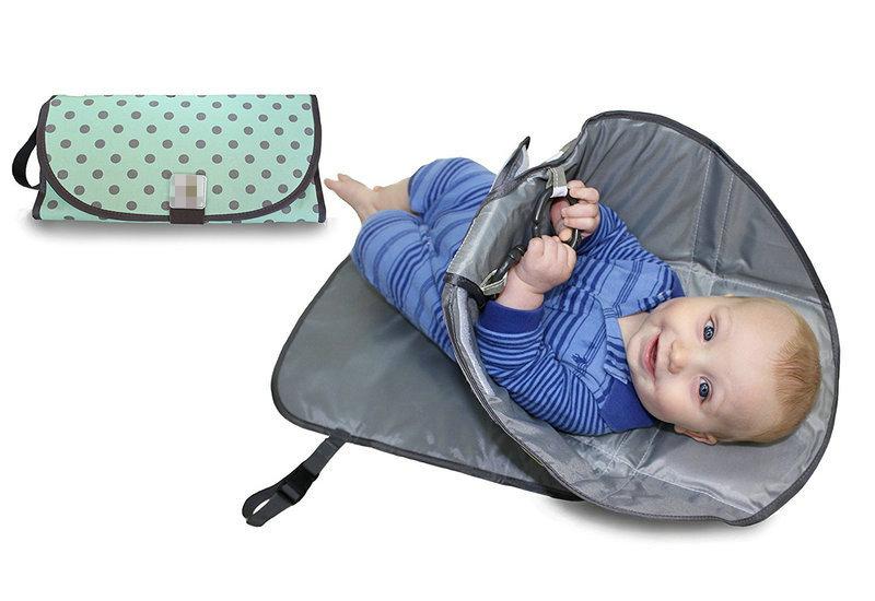 3-in-1 Diaper Clutch Changing Station & Playmat