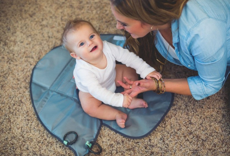 3-in-1 Diaper Clutch Changing Station & Playmat