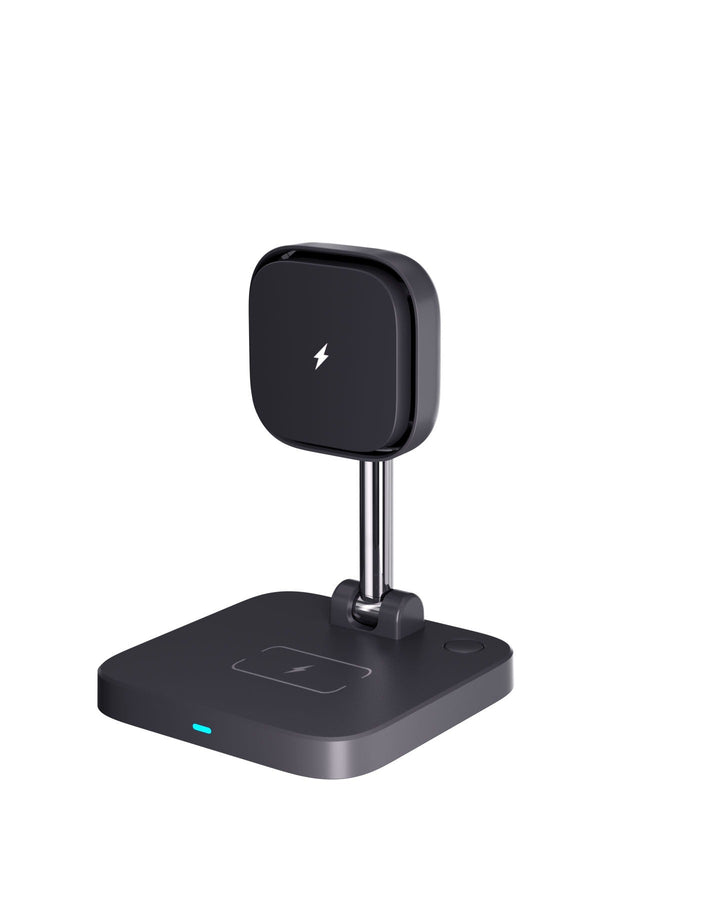 3-in-1 Magnetic Wireless Charging Stand with Cooling Fan