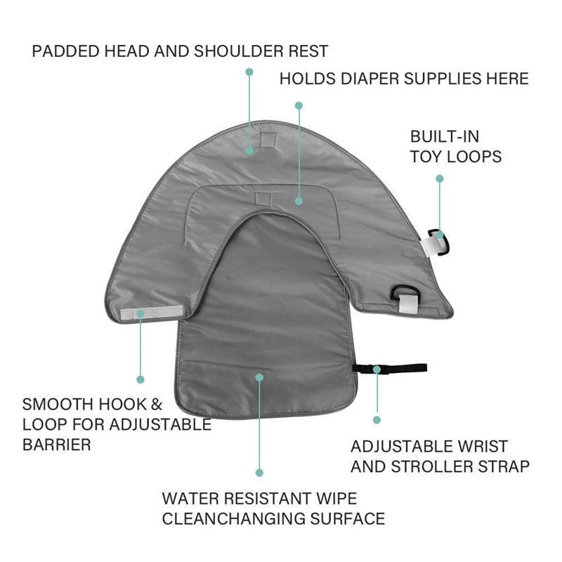 Portable Baby Changing Pad for Cleaner Diaper Changes