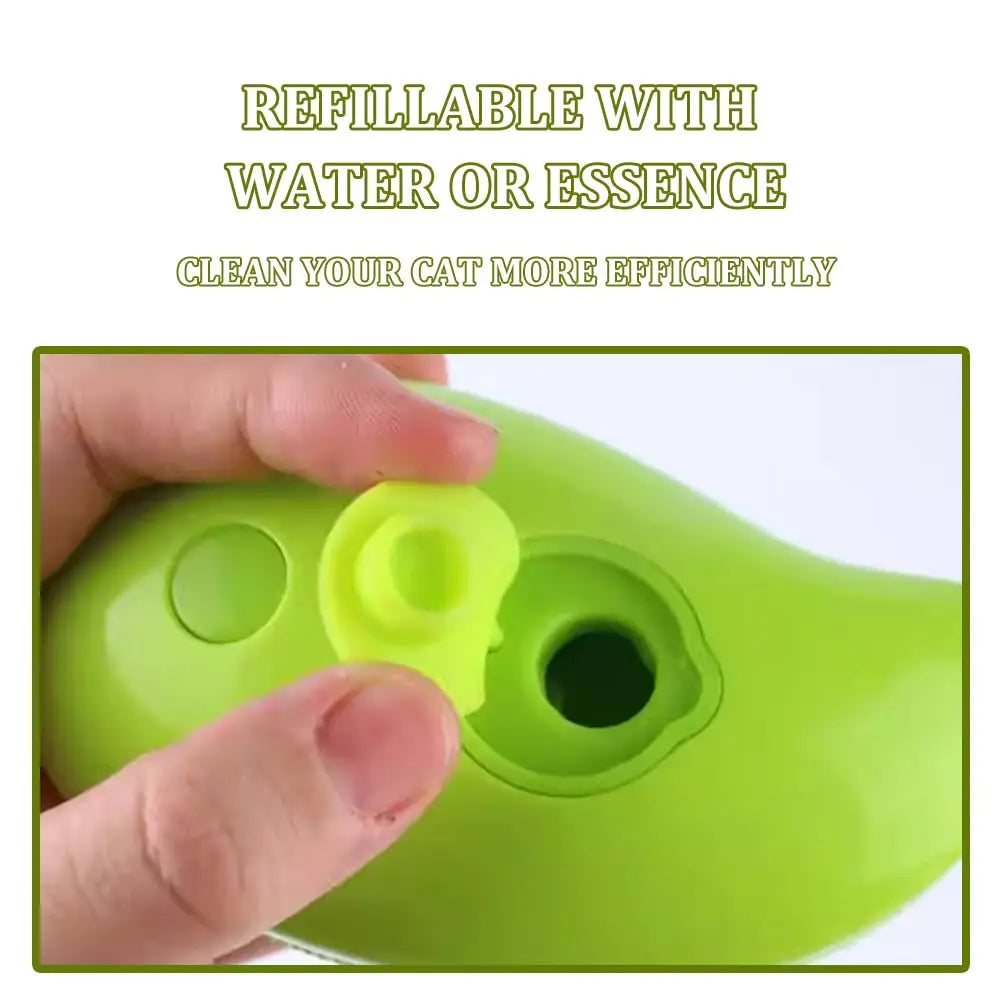 Self-Cleaning Pet Grooming Brush for Gentle Deshedding