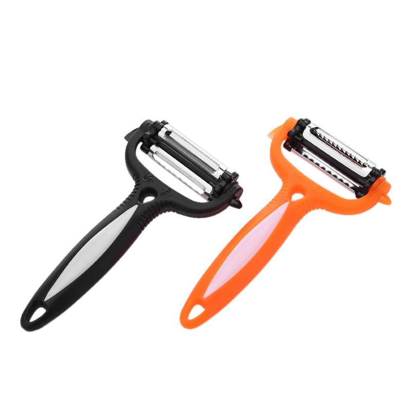 3-in-1 Rotary Vegetable Peeler: Peel, Shred and Grate